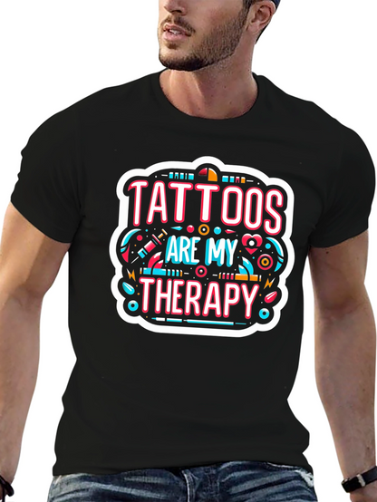 Tattoos Are My Therapy Graphic Tee
