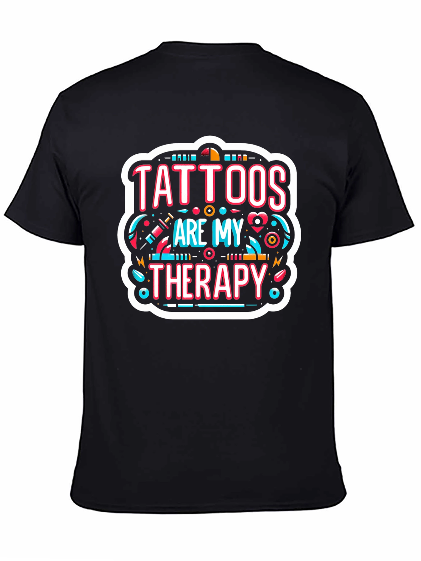 Tattoos Are My Therapy Graphic Tee