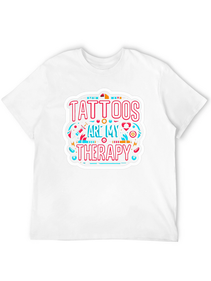 Tattoos Are My Therapy Graphic Tee
