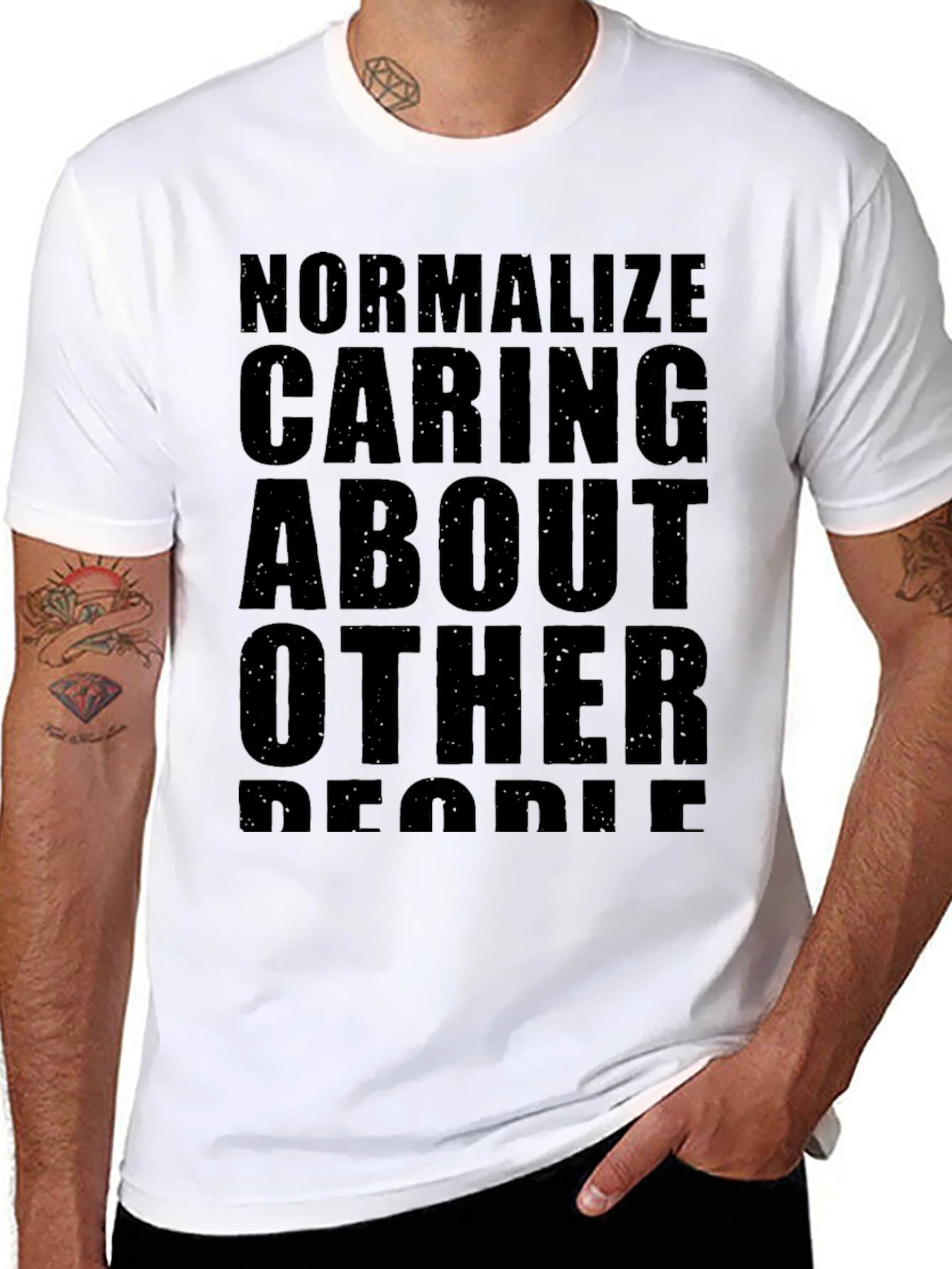 Normalize Caring About Other People T-Shirt
