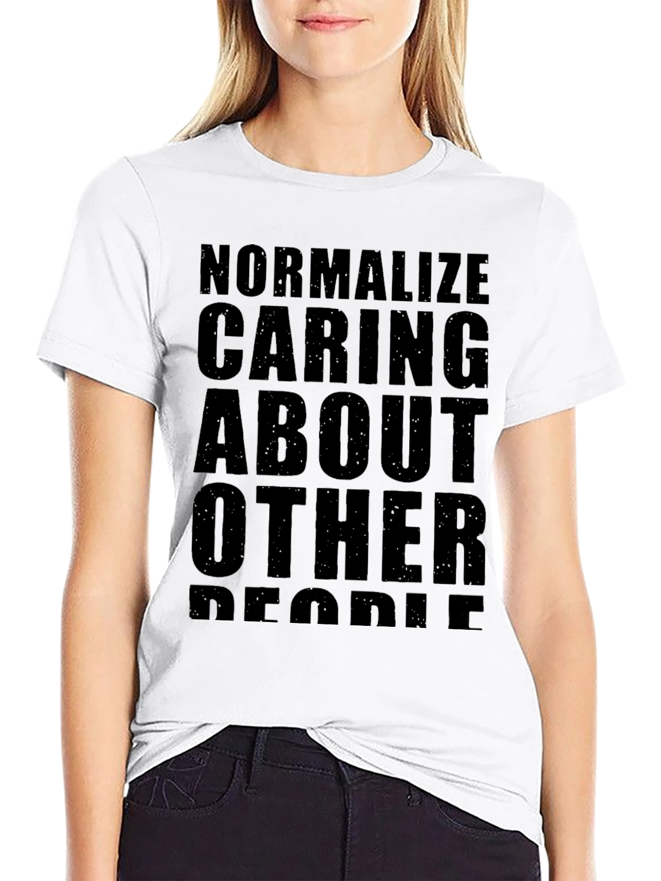 Normalize Caring About Other People T-Shirt