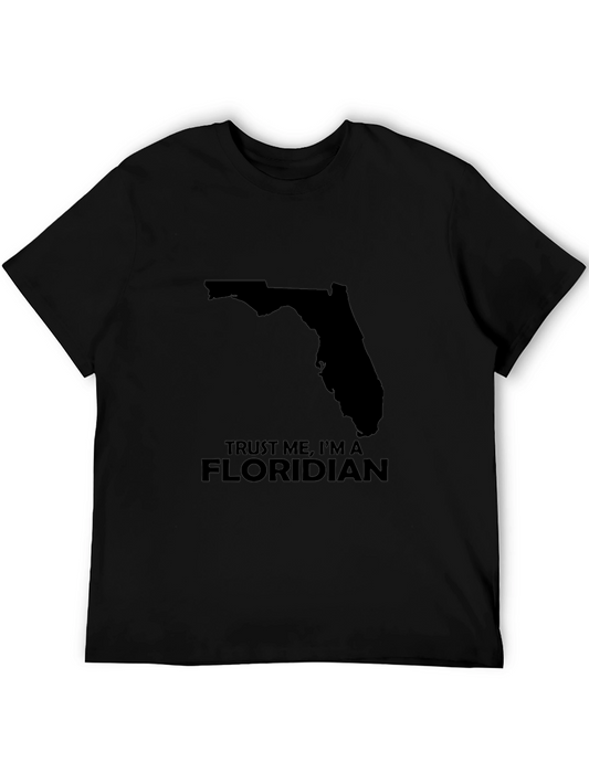 Trust Me Im a Floridian T-Shirt - Black
