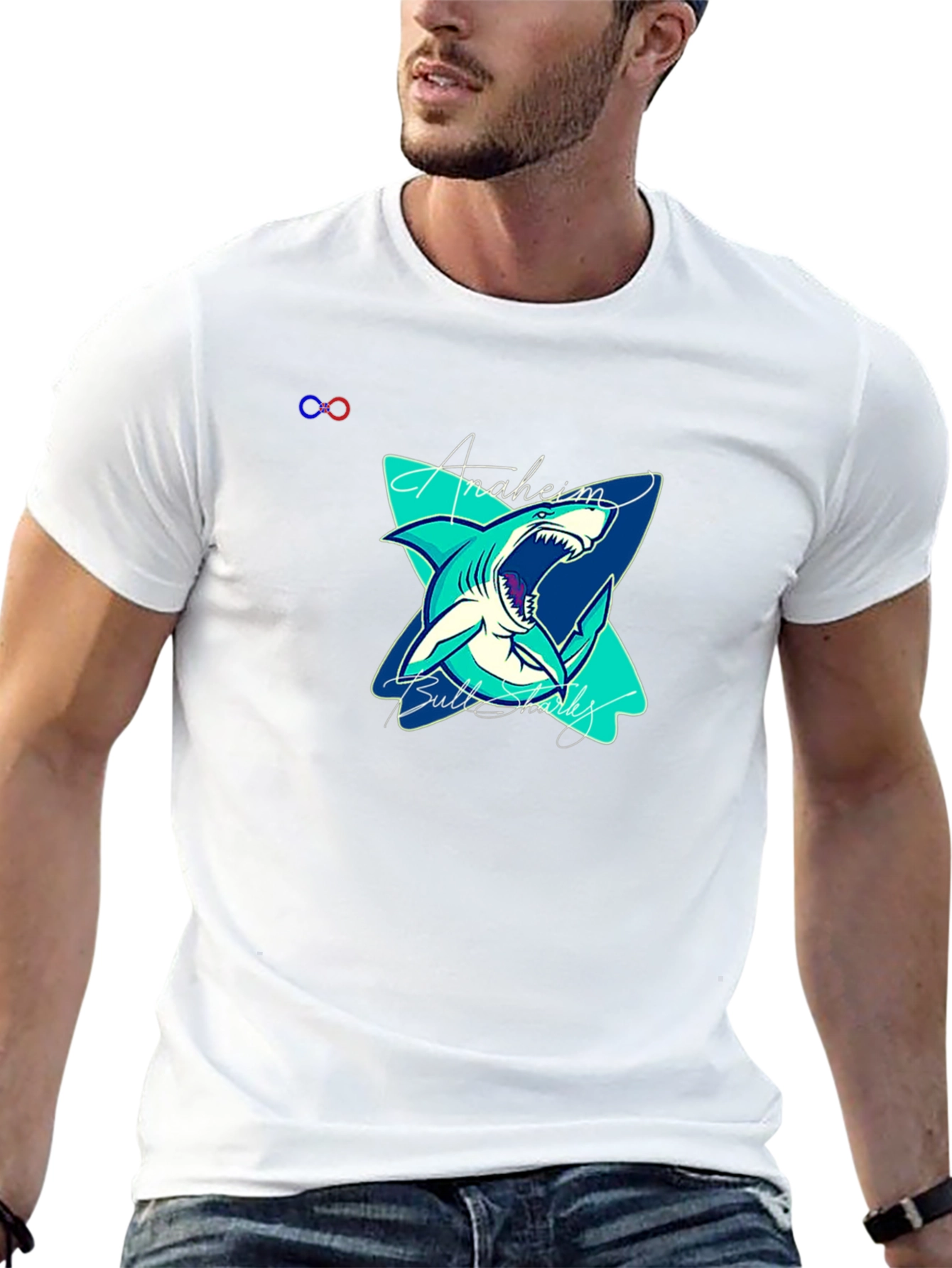Anaheim Bull Sharks Graphic Tee - Black