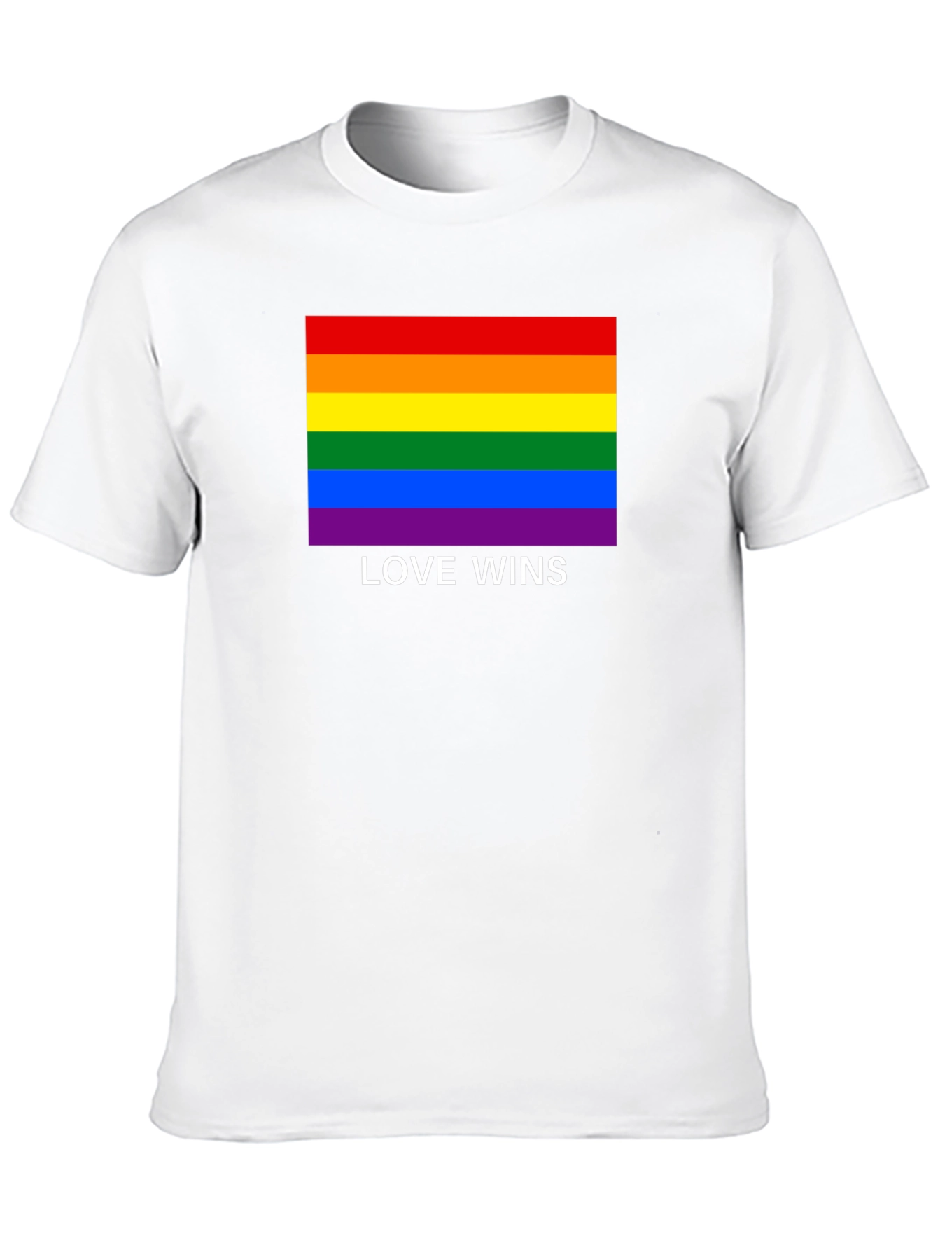 Love Wins Rainbow Pride T-Shirt