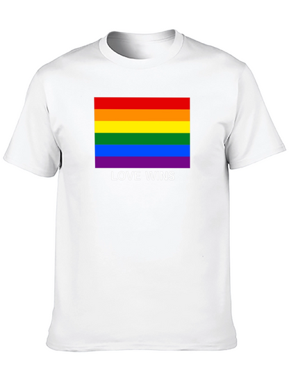 Love Wins Rainbow Pride T-Shirt