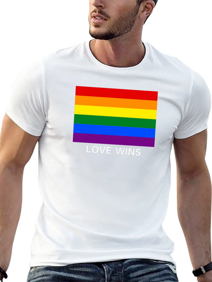Love Wins Rainbow Pride T-Shirt
