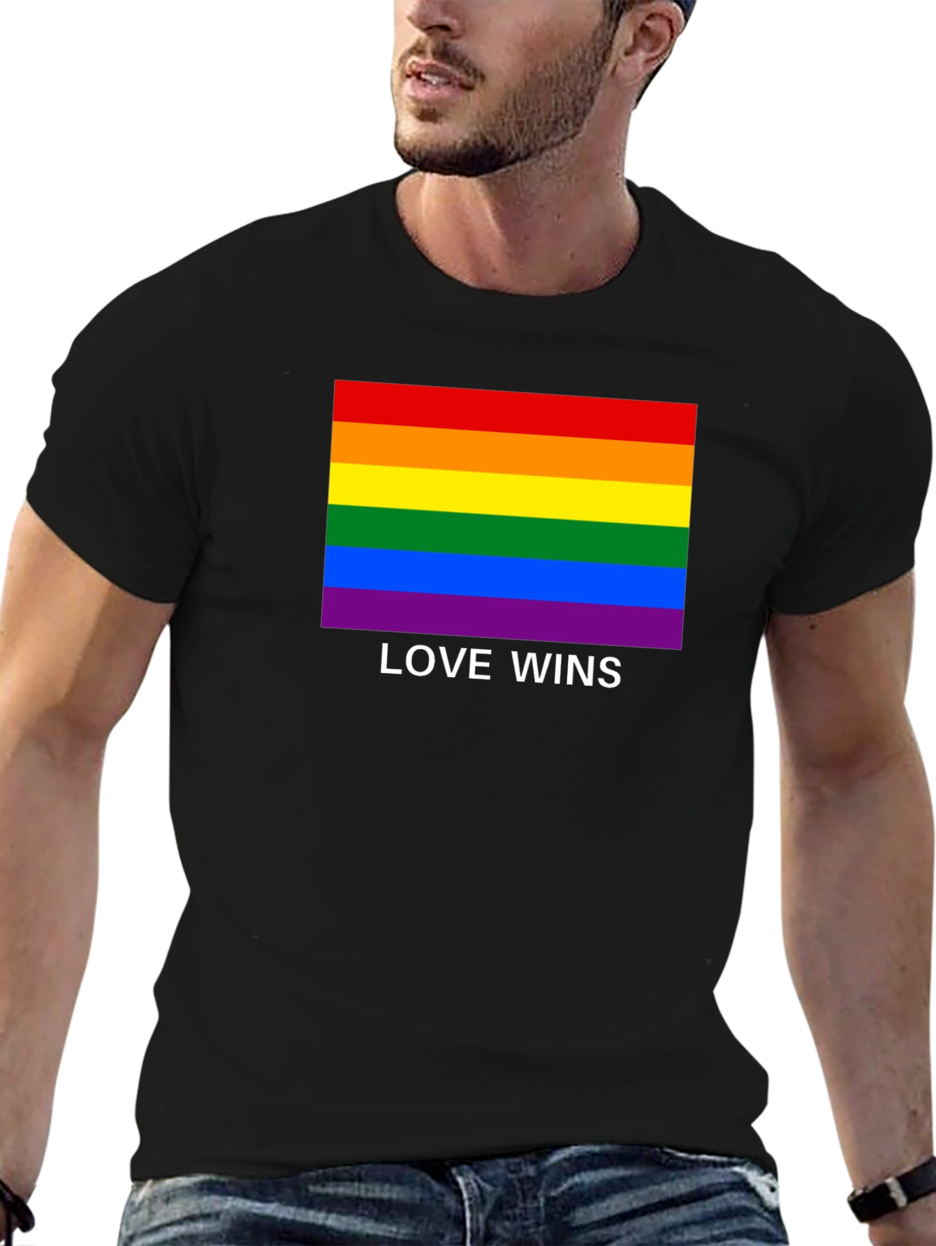 Love Wins Rainbow Pride T-Shirt