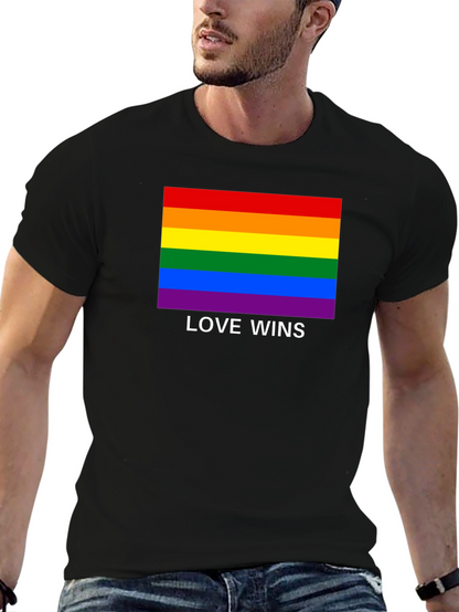 Love Wins Rainbow Pride T-Shirt