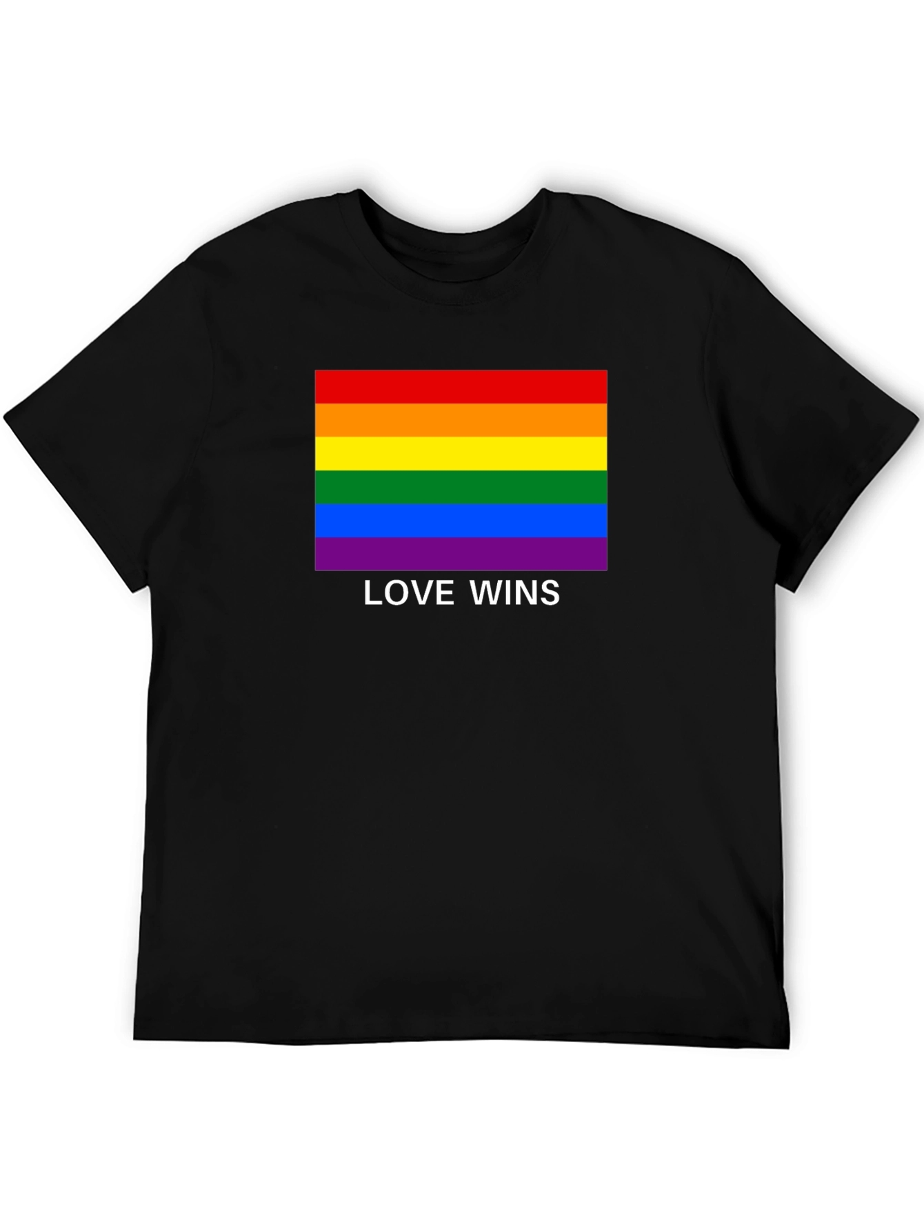 Love Wins Rainbow Pride T-Shirt