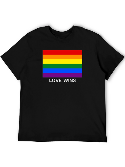 Love Wins Rainbow Pride T-Shirt