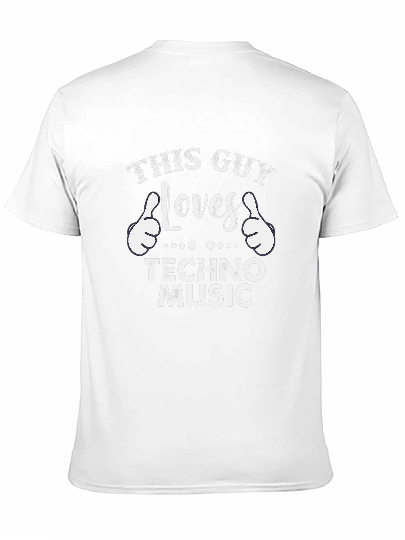 This Guy Loves Techno Music T-Shirt