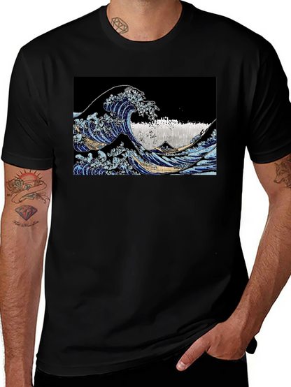 Great Wave T-Shirt - Iconic Japanese Art Tee