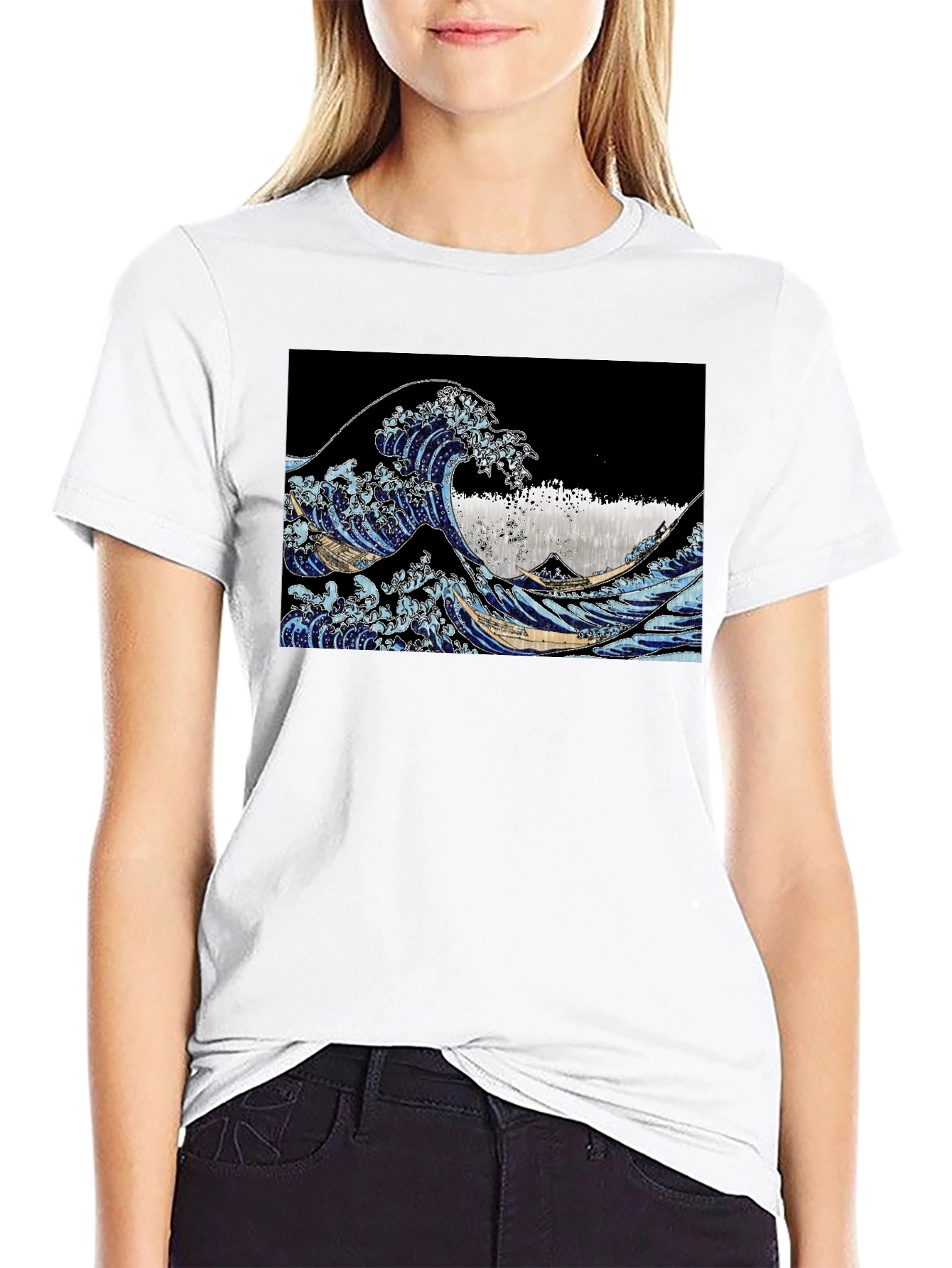 Great Wave T-Shirt - Iconic Japanese Art Tee