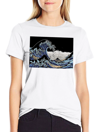 Great Wave T-Shirt - Iconic Japanese Art Tee