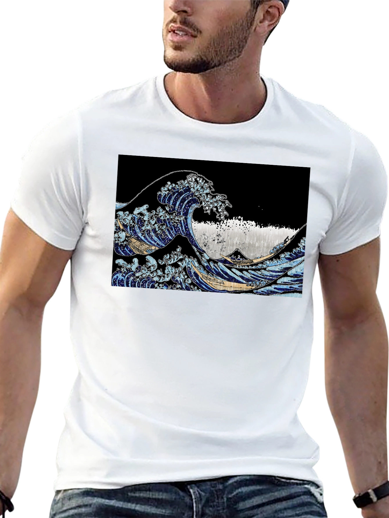 Great Wave T-Shirt - Iconic Japanese Art Tee