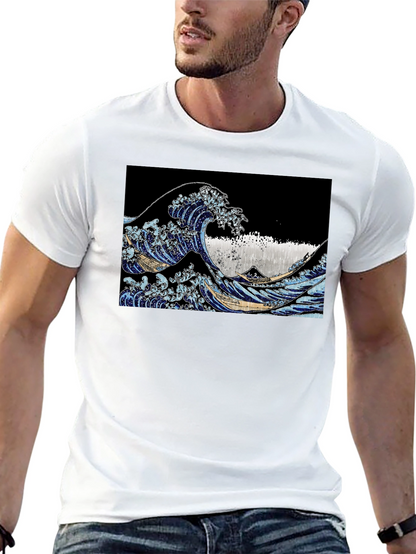 Great Wave T-Shirt - Iconic Japanese Art Tee