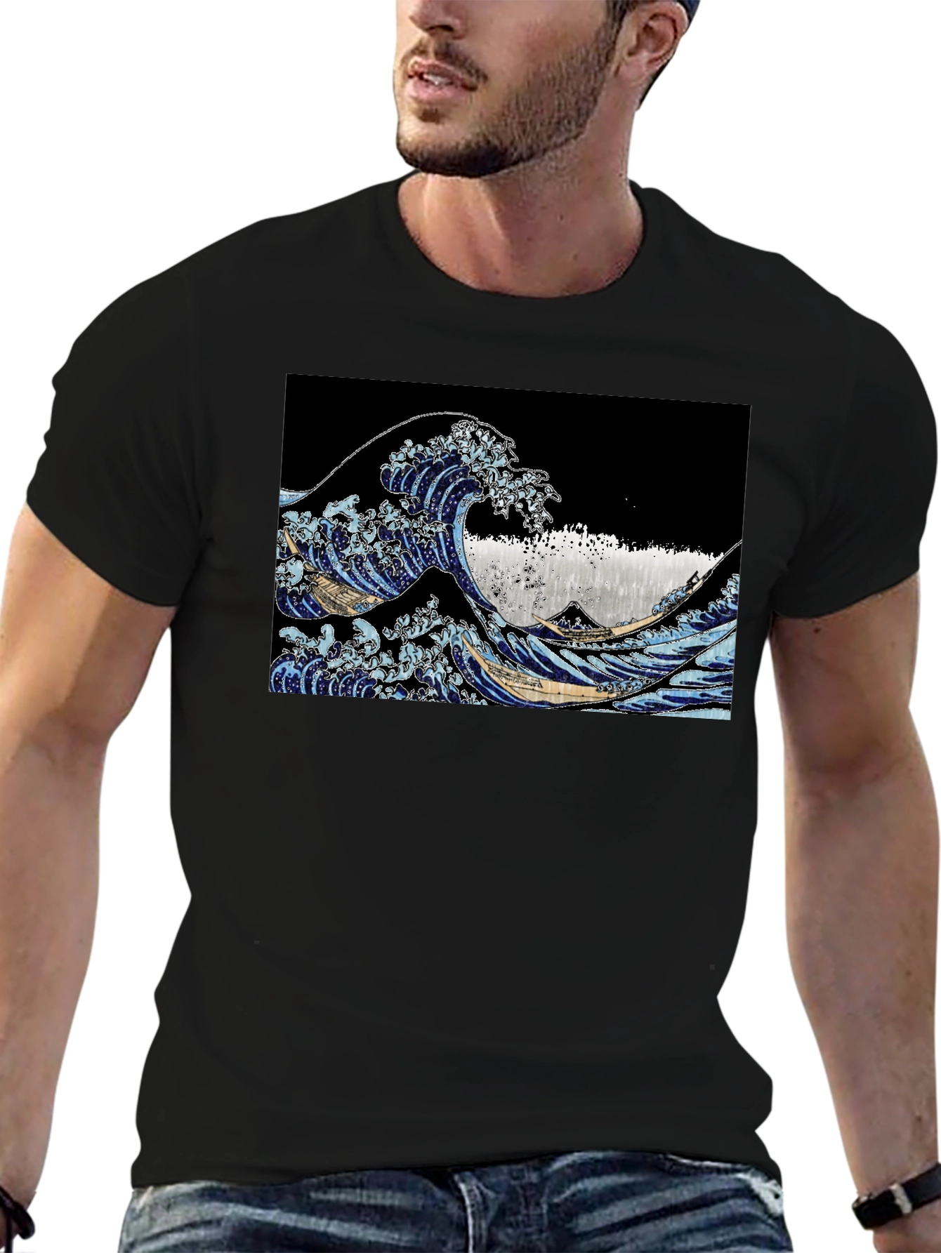 Great Wave T-Shirt - Iconic Japanese Art Tee