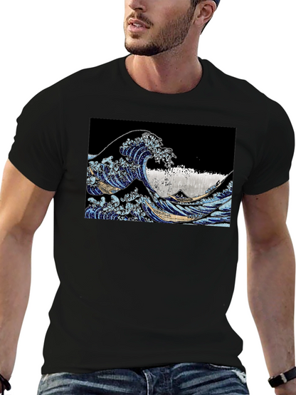 Great Wave T-Shirt - Iconic Japanese Art Tee