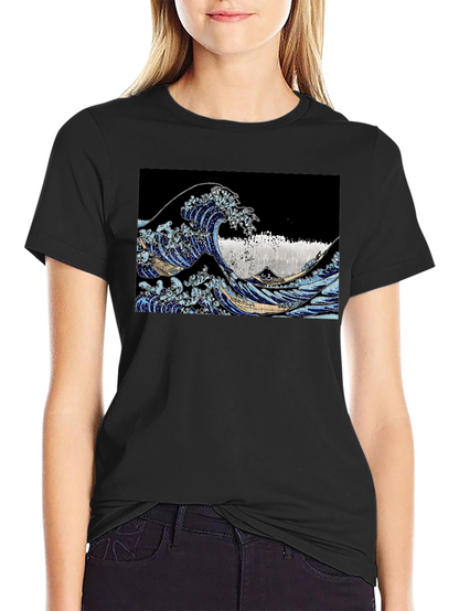 Great Wave T-Shirt - Iconic Japanese Art Tee