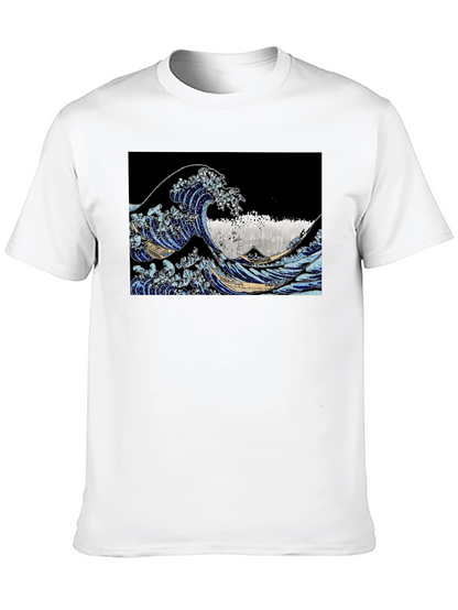 Great Wave T-Shirt - Iconic Japanese Art Tee