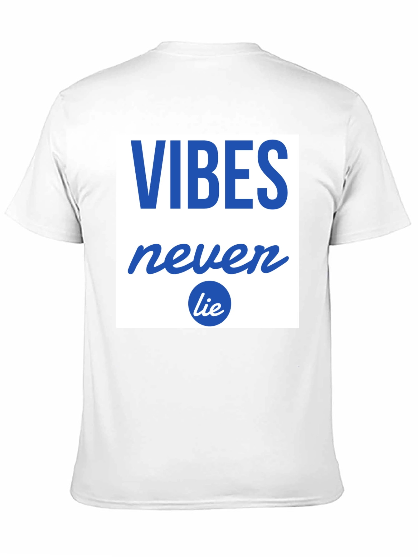 Vibes Never Lie Graphic Tee - Casual Comfort