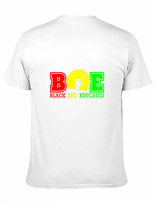 Black and Educated Graphic T-Shirt