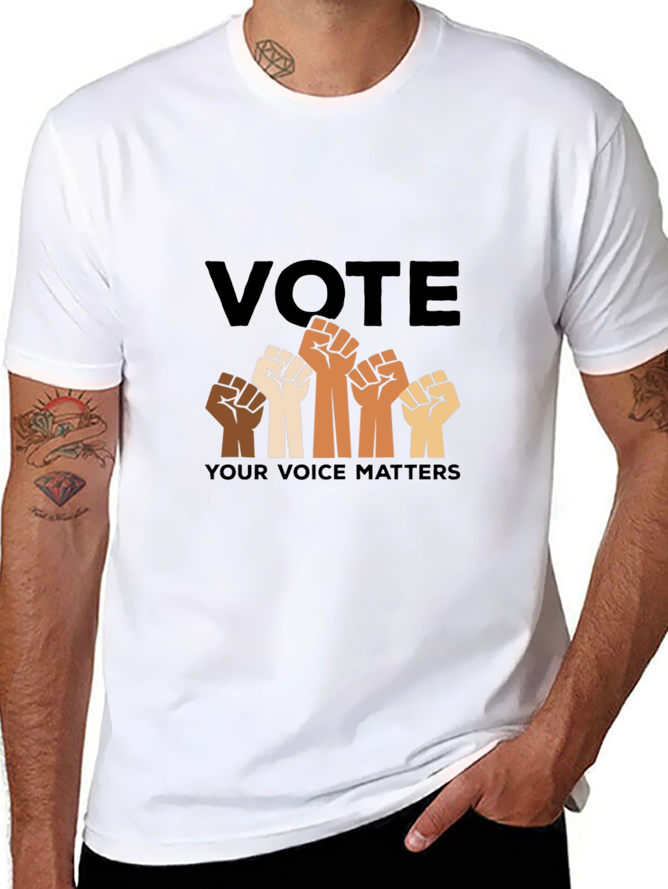 Vote - Your Voice Matters Graphic Tee