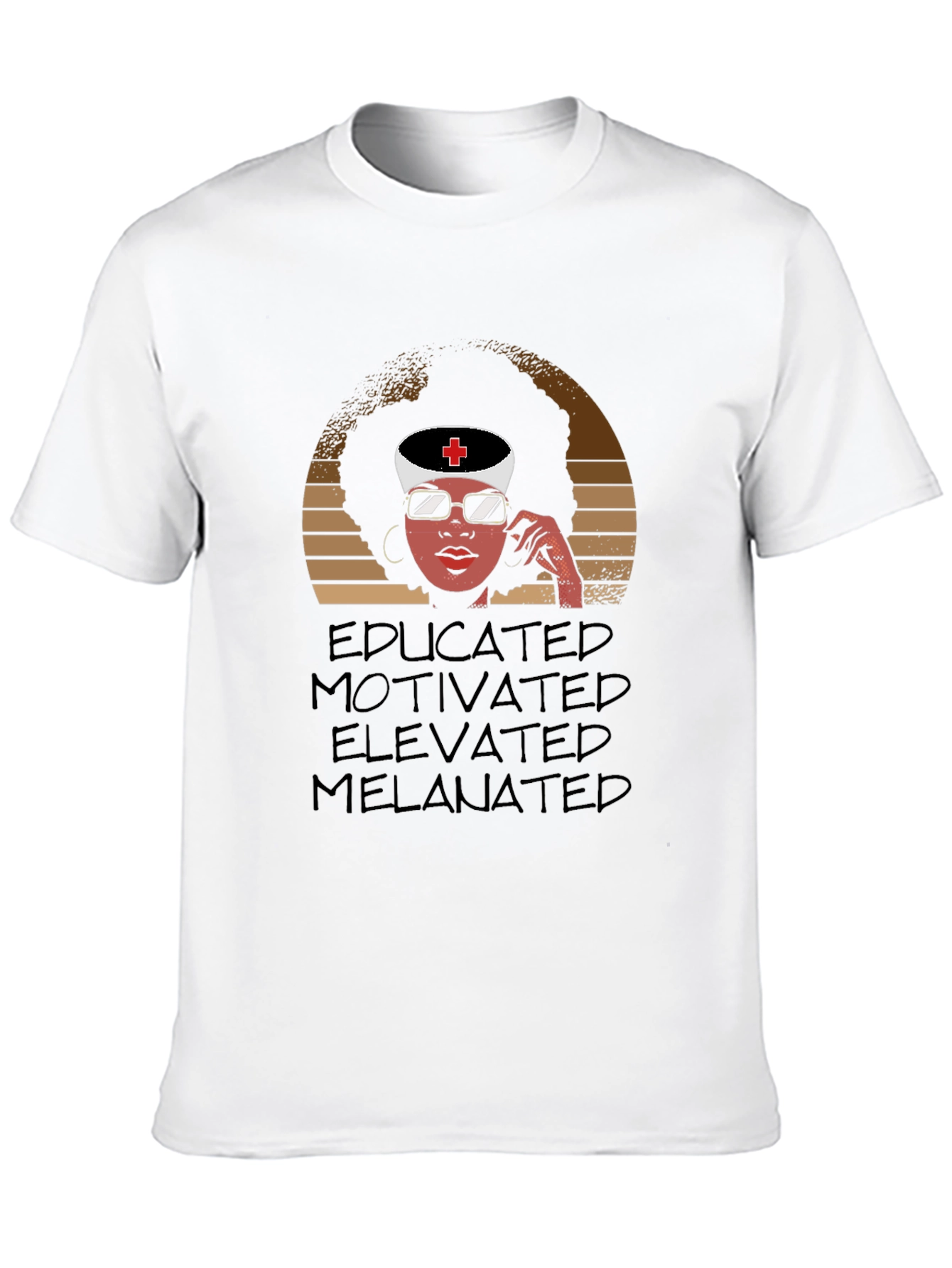 Educated Melanin Nurse T-Shirt