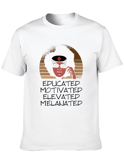 Educated Melanin Nurse T-Shirt