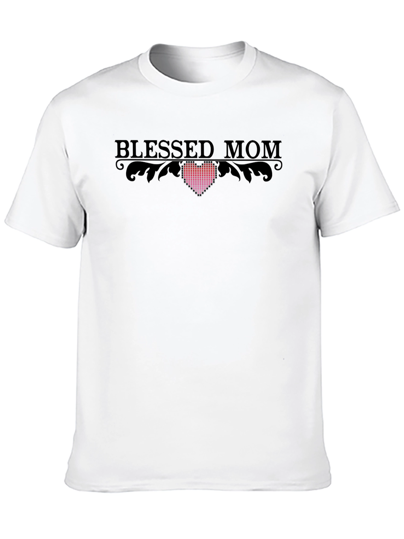 Blessed Mom Graphic T-Shirt -  Soft Cotton Tee
