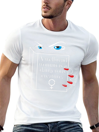 Well-Read Woman Tee: Dangerous Creature Graphic T-Shirt