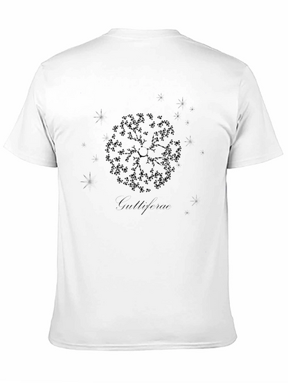 Guttiferae Graphic Print Black T-Shirt