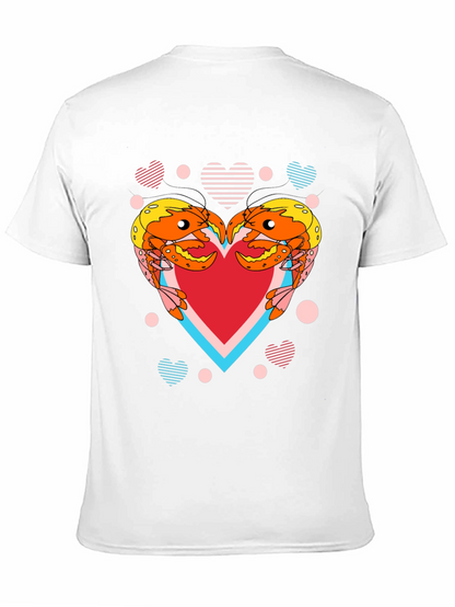 Crab Heart Graphic T-Shirt