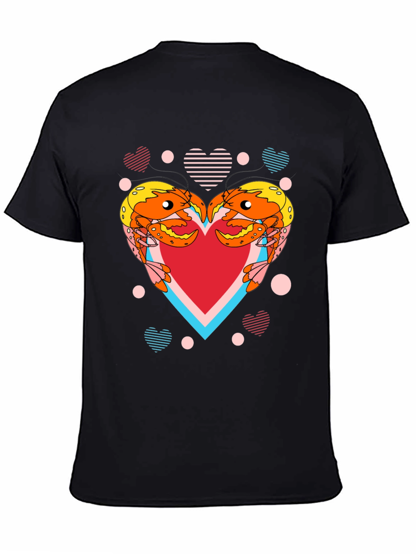 Crab Heart Graphic T-Shirt