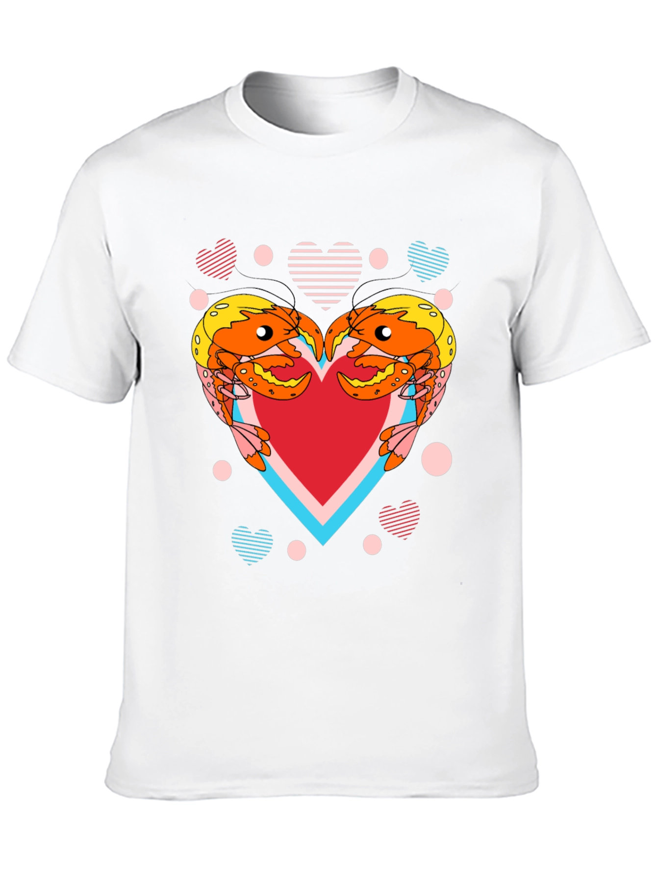 Crab Heart Graphic T-Shirt
