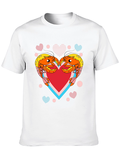 Crab Heart Graphic T-Shirt