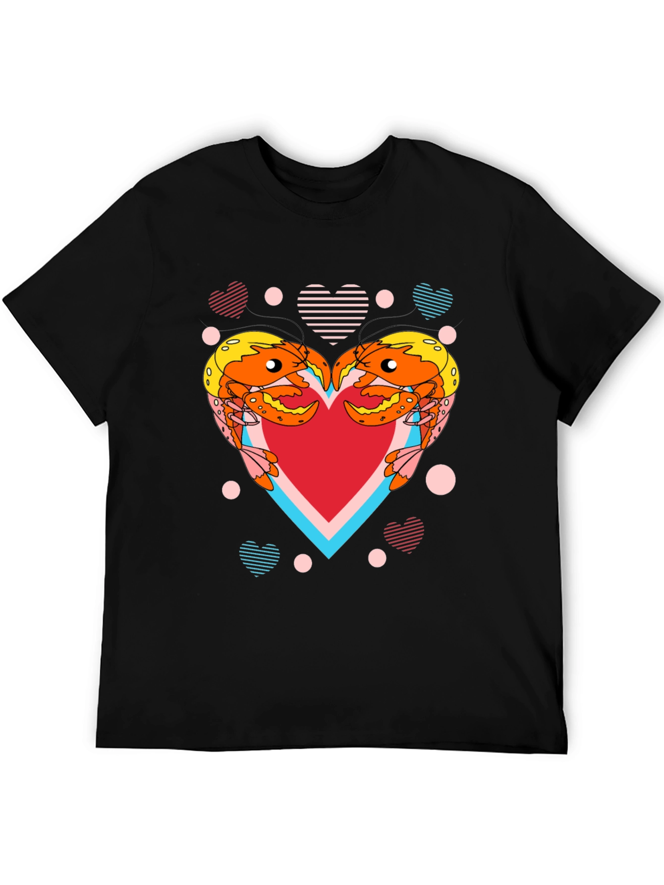 Crab Heart Graphic T-Shirt
