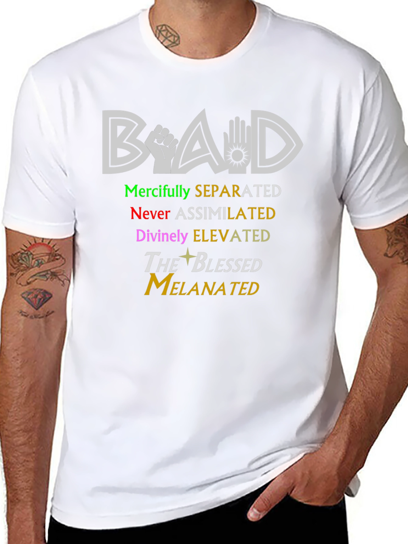 Black Power Melanated T-Shirt