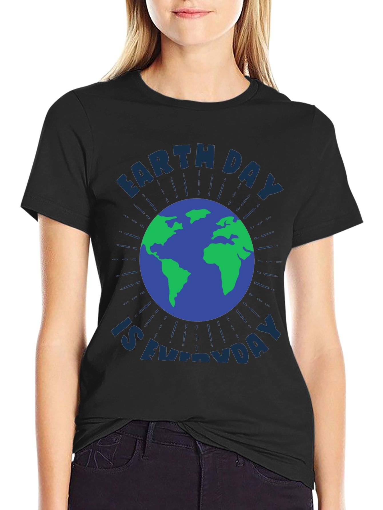 Earth Day is Everyday Graphic Tee - Eco-Friendly Fashion