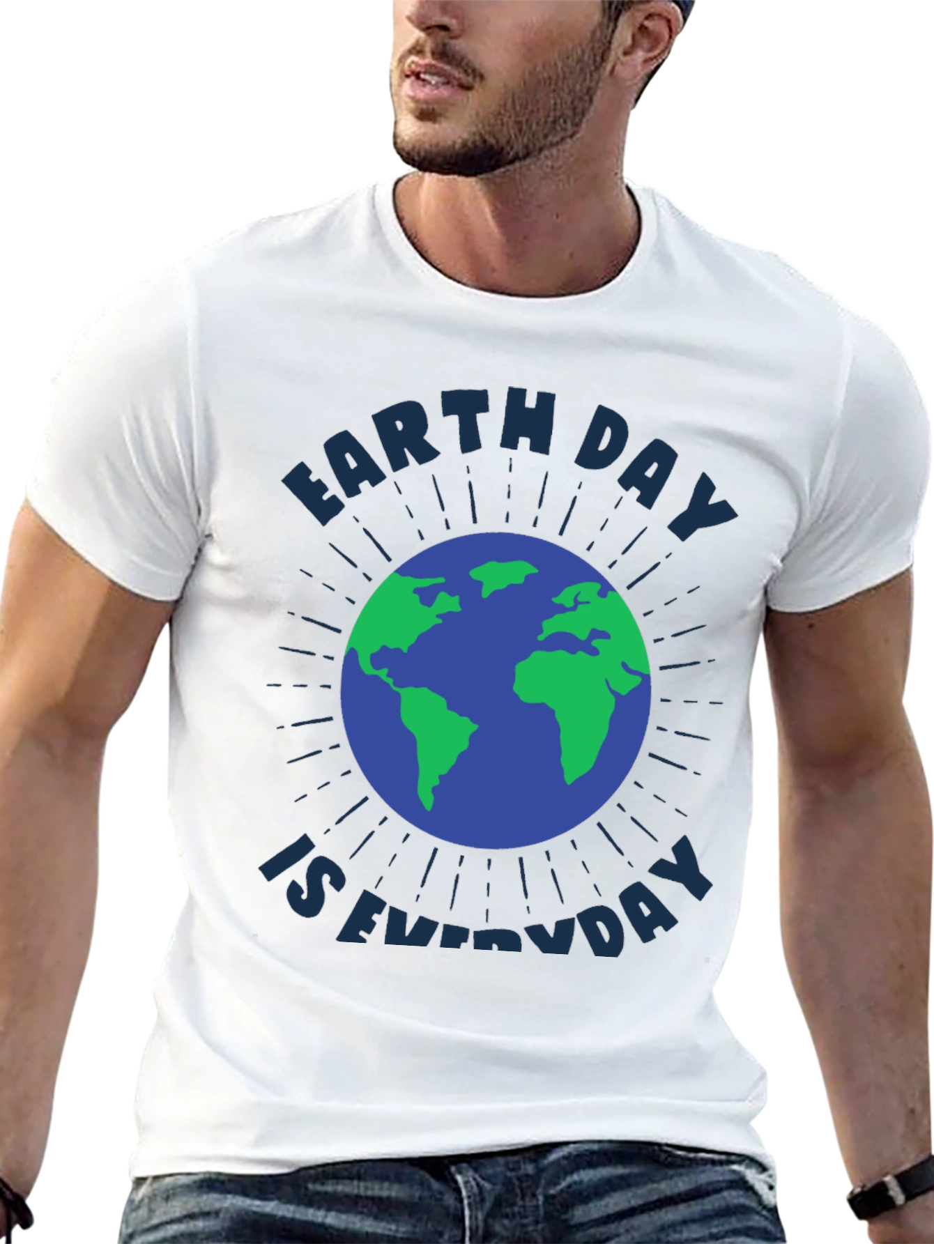 Earth Day is Everyday Graphic Tee - Eco-Friendly Fashion