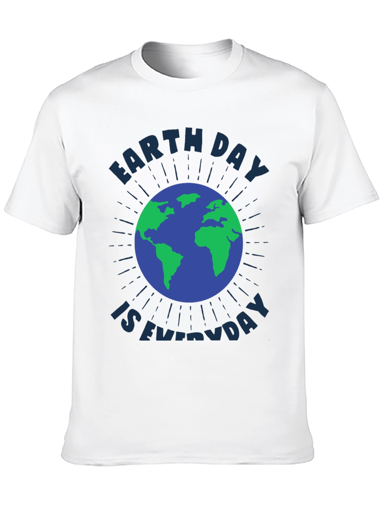 Earth Day is Everyday Graphic Tee - Eco-Friendly Fashion