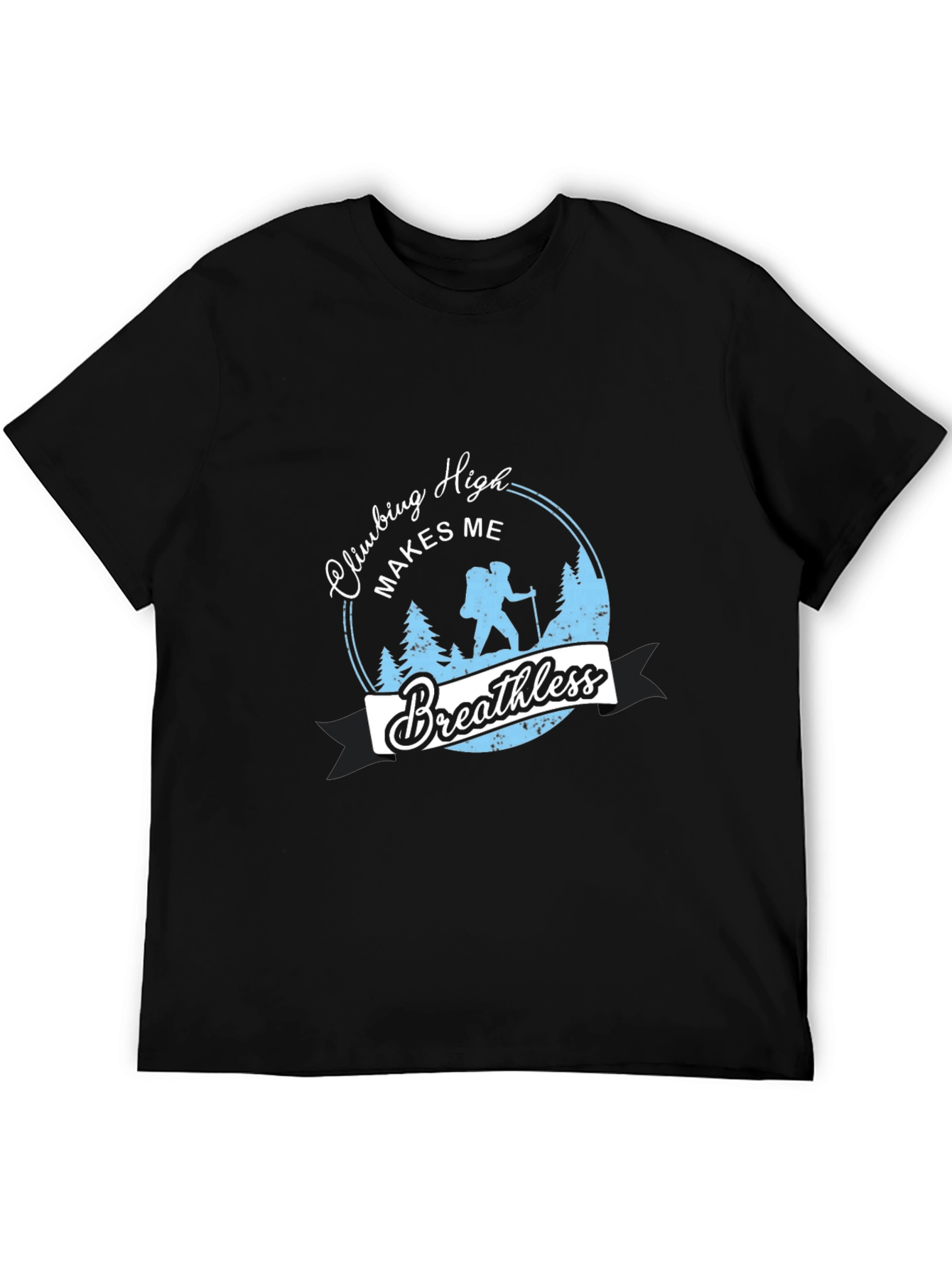 Climbing High Breathless Graphic Tee