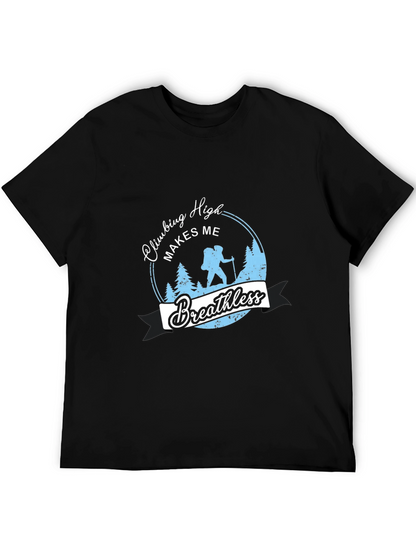Climbing High Breathless Graphic Tee