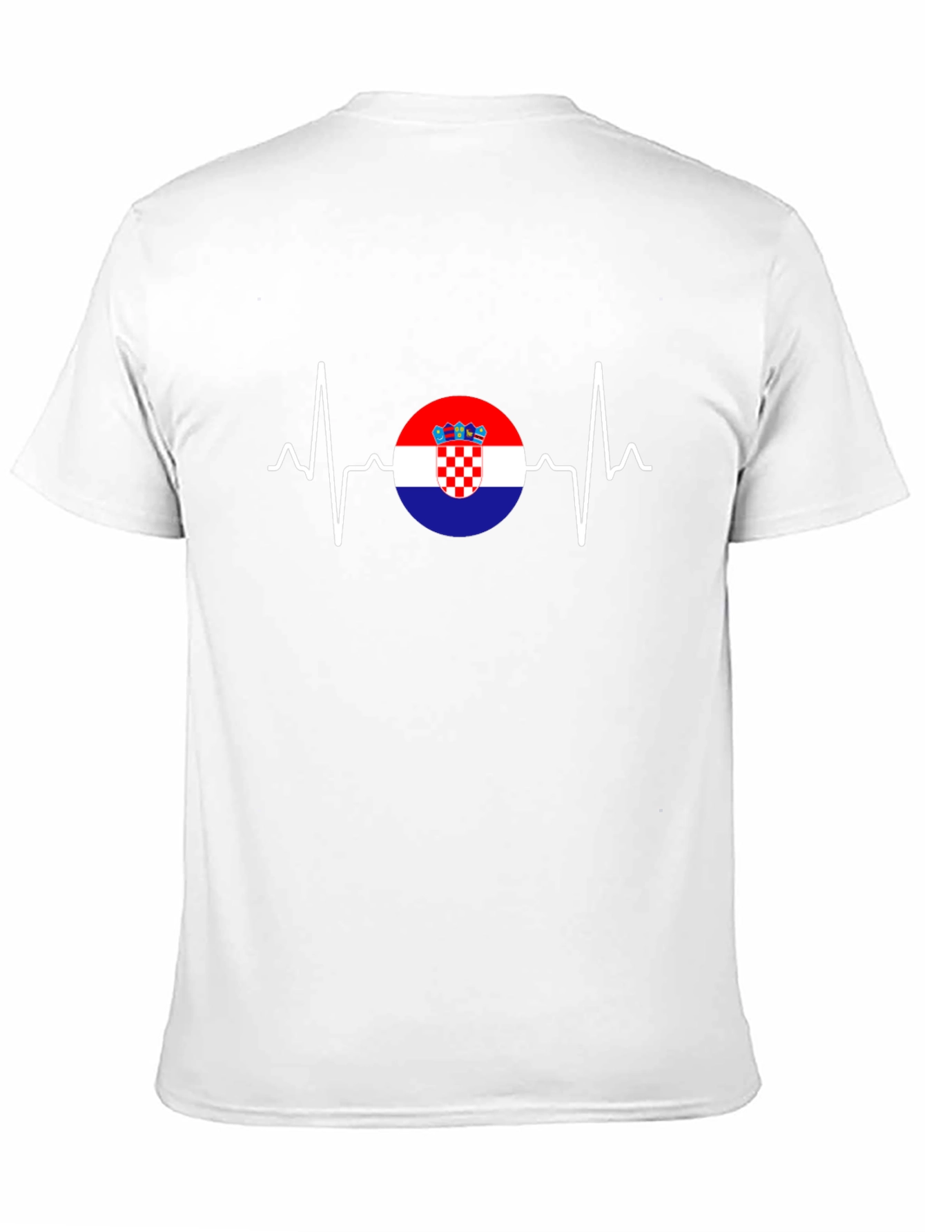 Croatian Heartbeat T-Shirt - Show Your Love!