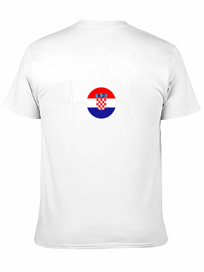 Croatian Heartbeat T-Shirt - Show Your Love!