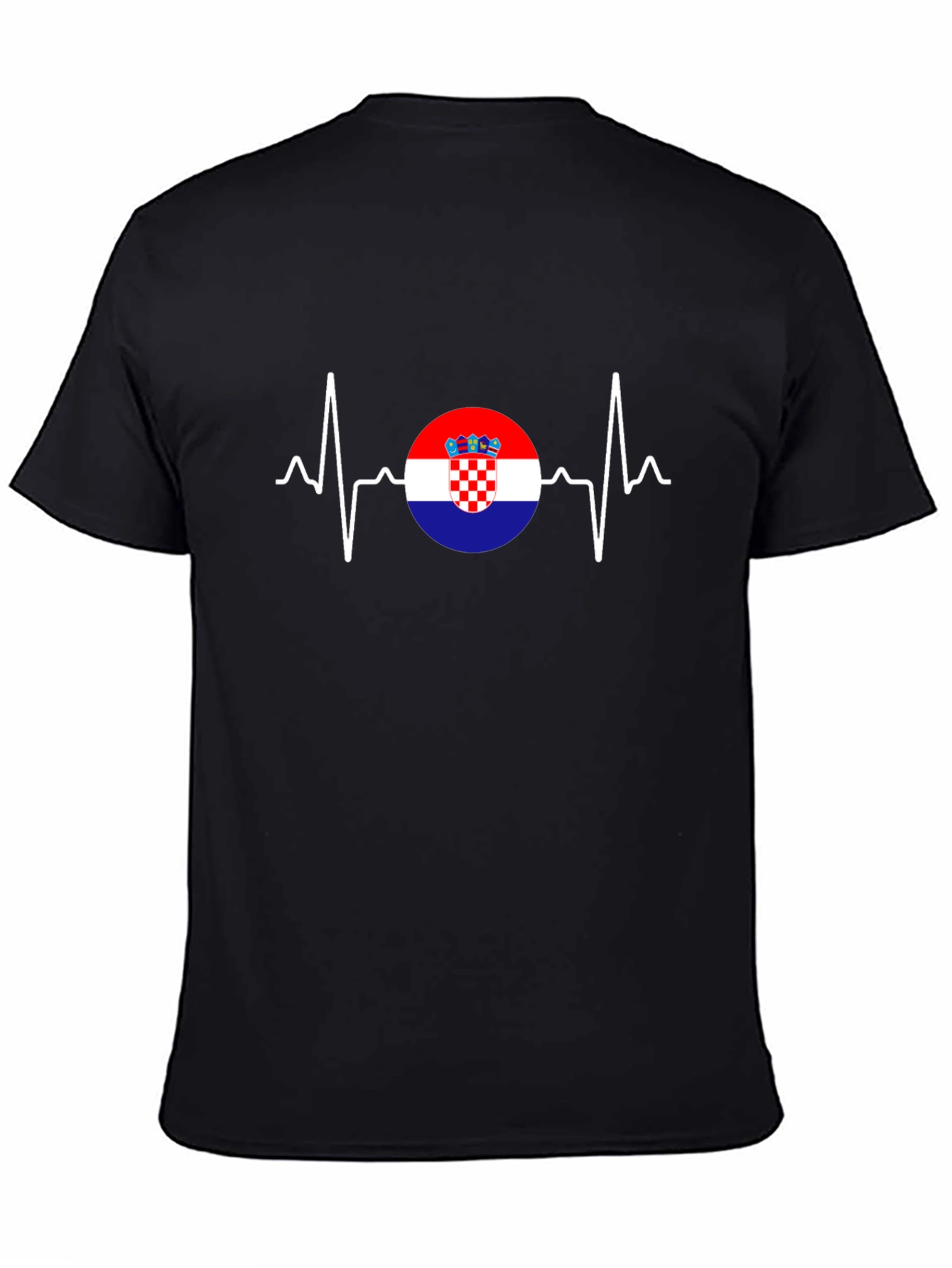 Croatian Heartbeat T-Shirt - Show Your Love!