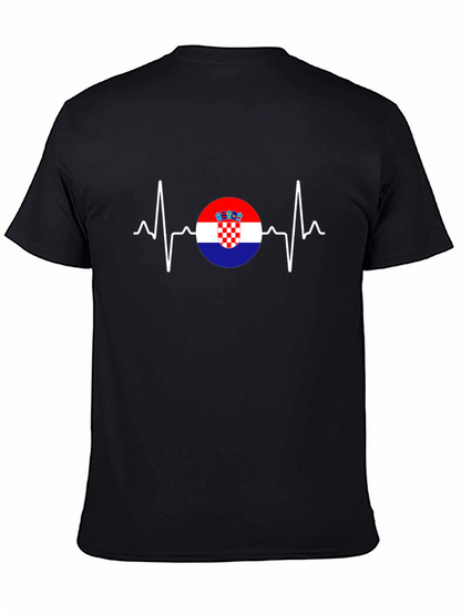 Croatian Heartbeat T-Shirt - Show Your Love!