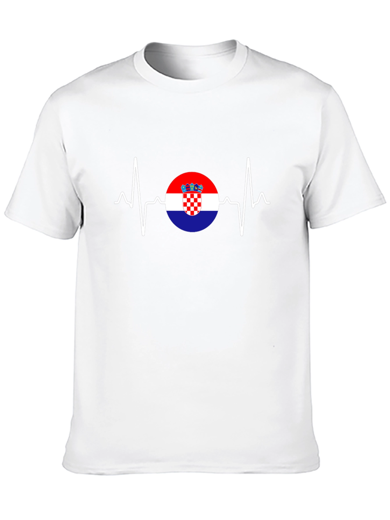 Croatian Heartbeat T-Shirt - Show Your Love!
