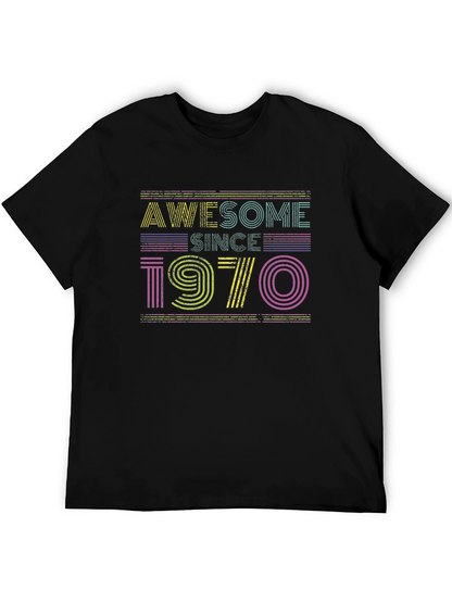 Awesome Since 1970 Graphic Tee
