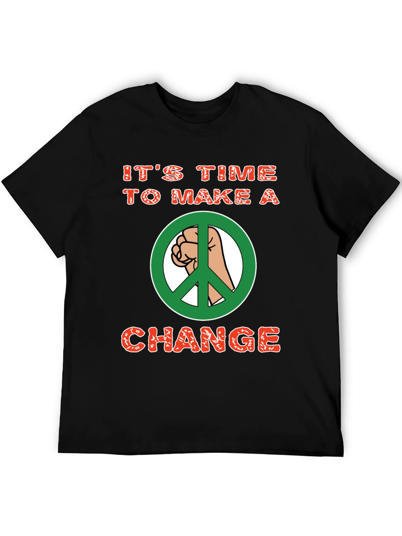Its Time To Make A Change Graphic T-Shirt